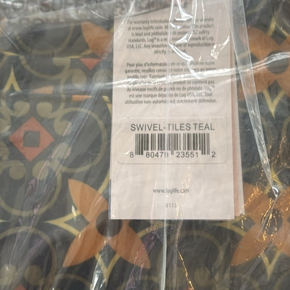 LUG SWIVEL, Tiles Teal, NWT - Picture 4 of 12